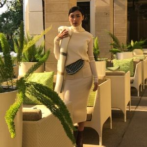 Vintage ChristianDior Monogram MiniSaddlePochette